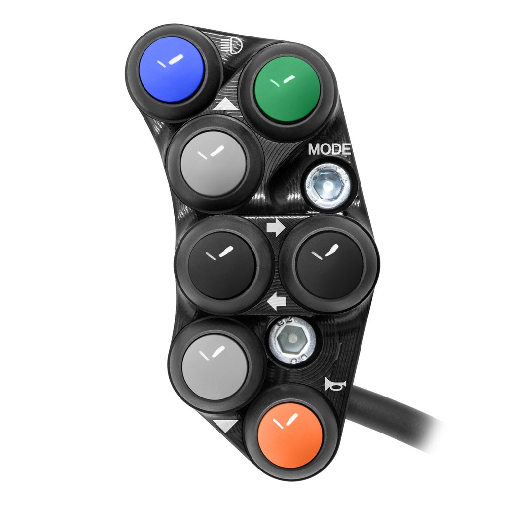 [JPPSKA004] Jetprime LHS Handlebar Switch for Kawasaki Ninja ZX-10R, choice of colours (Black)
