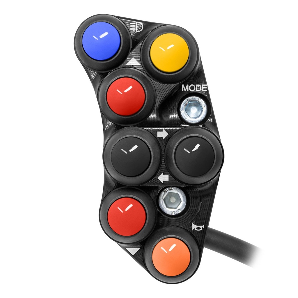 [JPPSSU055] Jetprime LHS Handlebar Switch for Suzuki GSX-8 / R / S, choice of colours (Black)