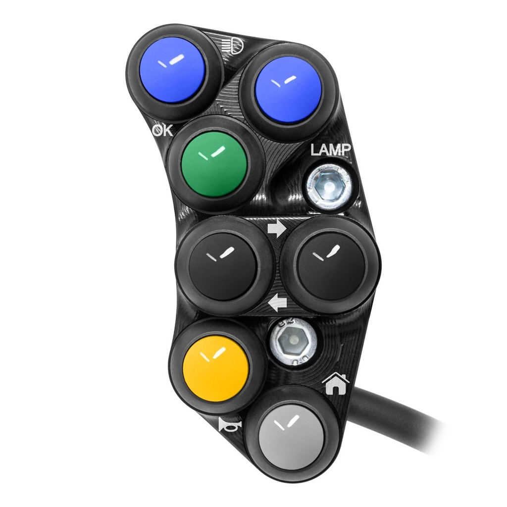 [JPPSYA051] Jetprime LHS Handlebar Switch for Yamaha T-MAX 560, choice of colours (Black)