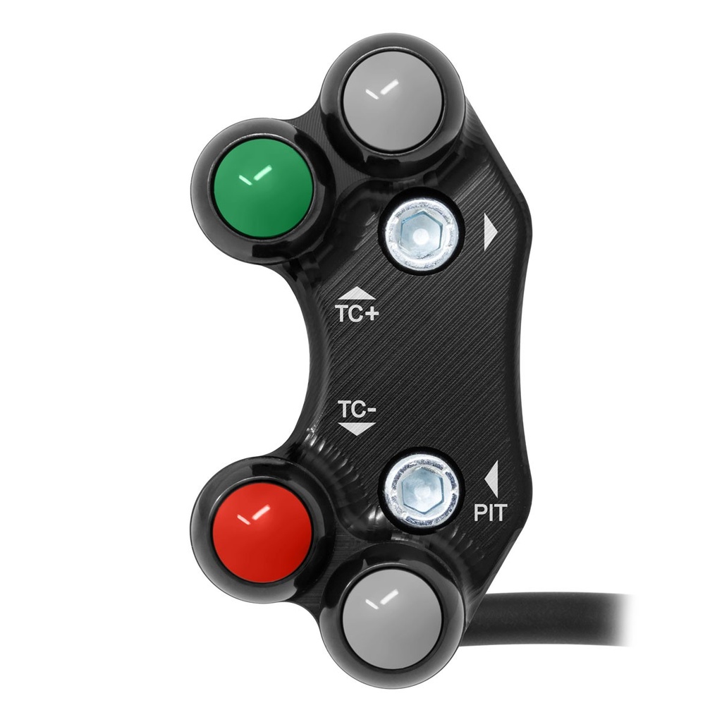 [JPPLSR061] Jetprime LHS Race Handlebar Switch for Aprilia RS 660, choice of colours (Black)