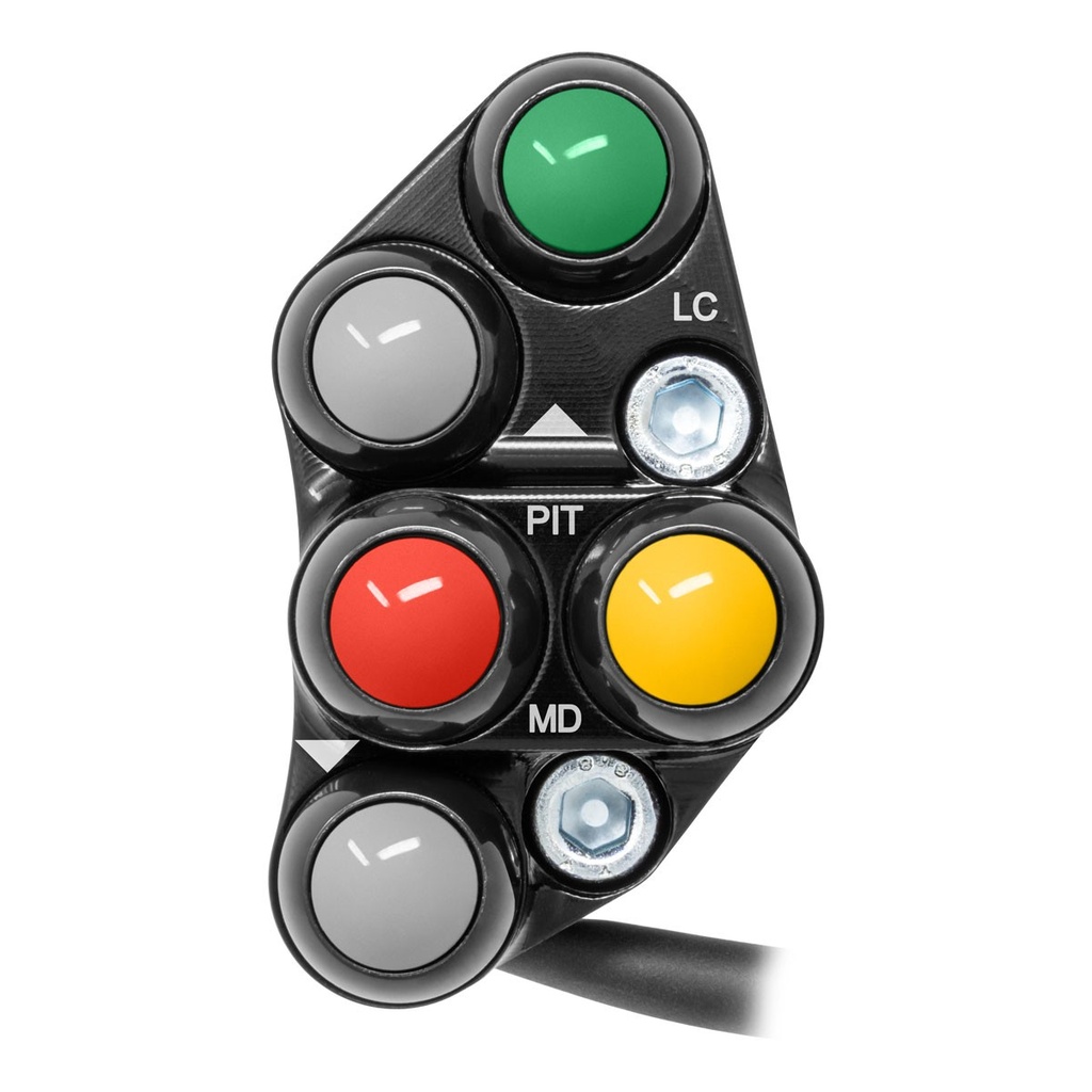 [JPPSRHO017] Jetprime LHS Race Handlebar Switch for Honda CBR 1000 RR, choice of colours (Black)