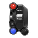 Jetprime Throttle Cover with Handlebar Switch for Ducati Panigale V2