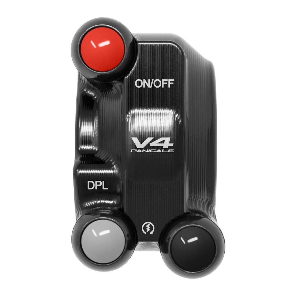 Jetprime Throttle Cover with Handlebar Switch for Ducati Panigale V4