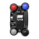Jetprime Throttle Cover with Handlebar Switch for Ducati Panigale V4 R