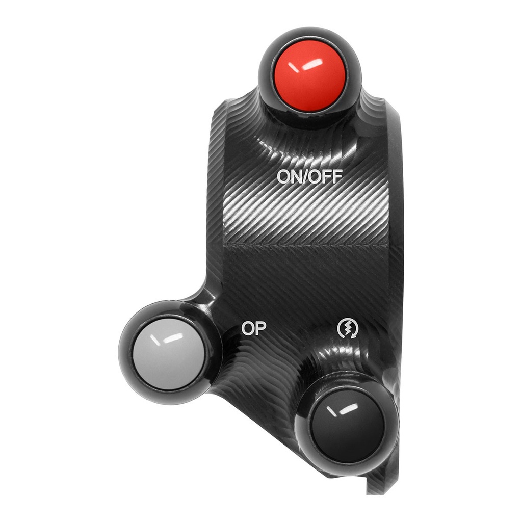 Jetprime Throttle Cover with Handlebar Switch for MV Agusta F3 675