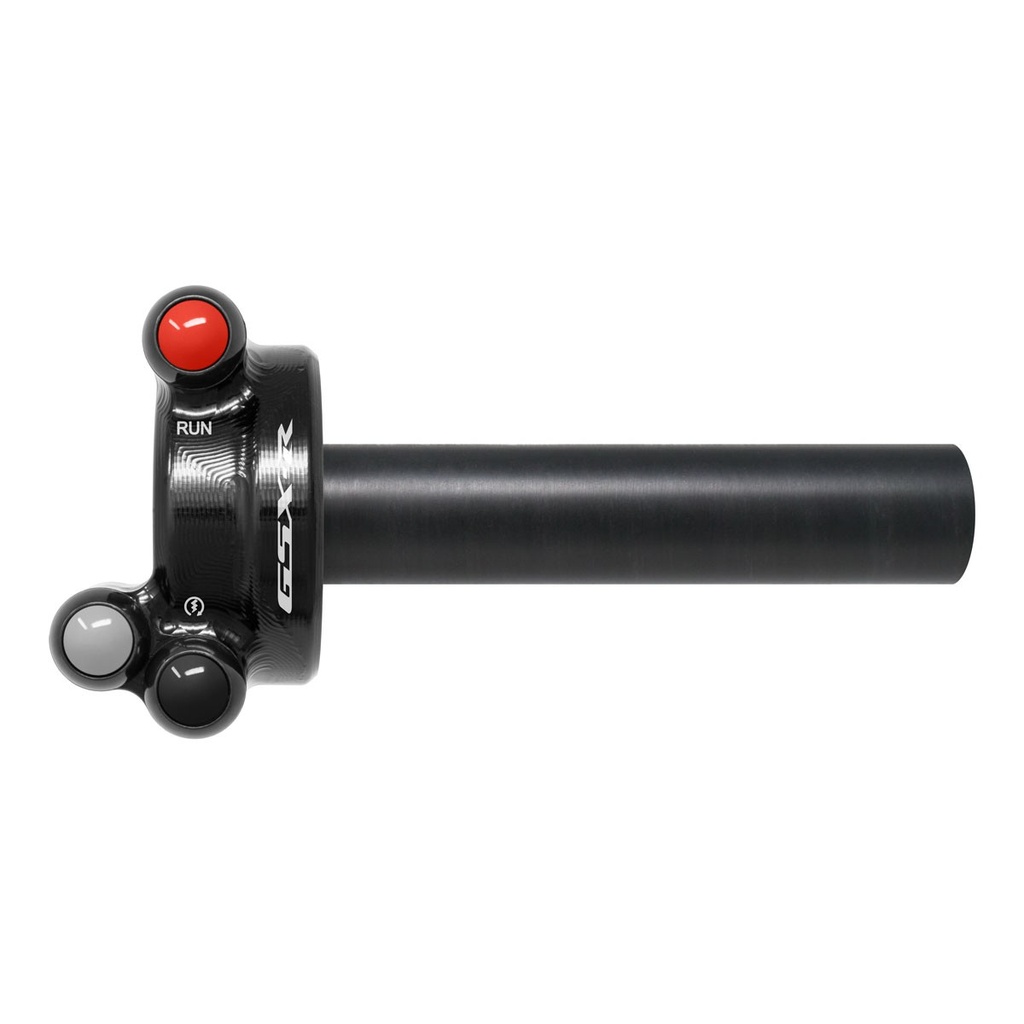 Jetprime Throttle Cover and Tube with Handlebar Switch for Suzuki GSX-R1000
