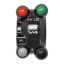 Jetprime Throttle Cover with Handlebar Switch for Ducati Streetfighter V4