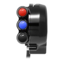 Jetprime Throttle Cover with Handlebar Switch for Aprilia RSV4, choice of colours