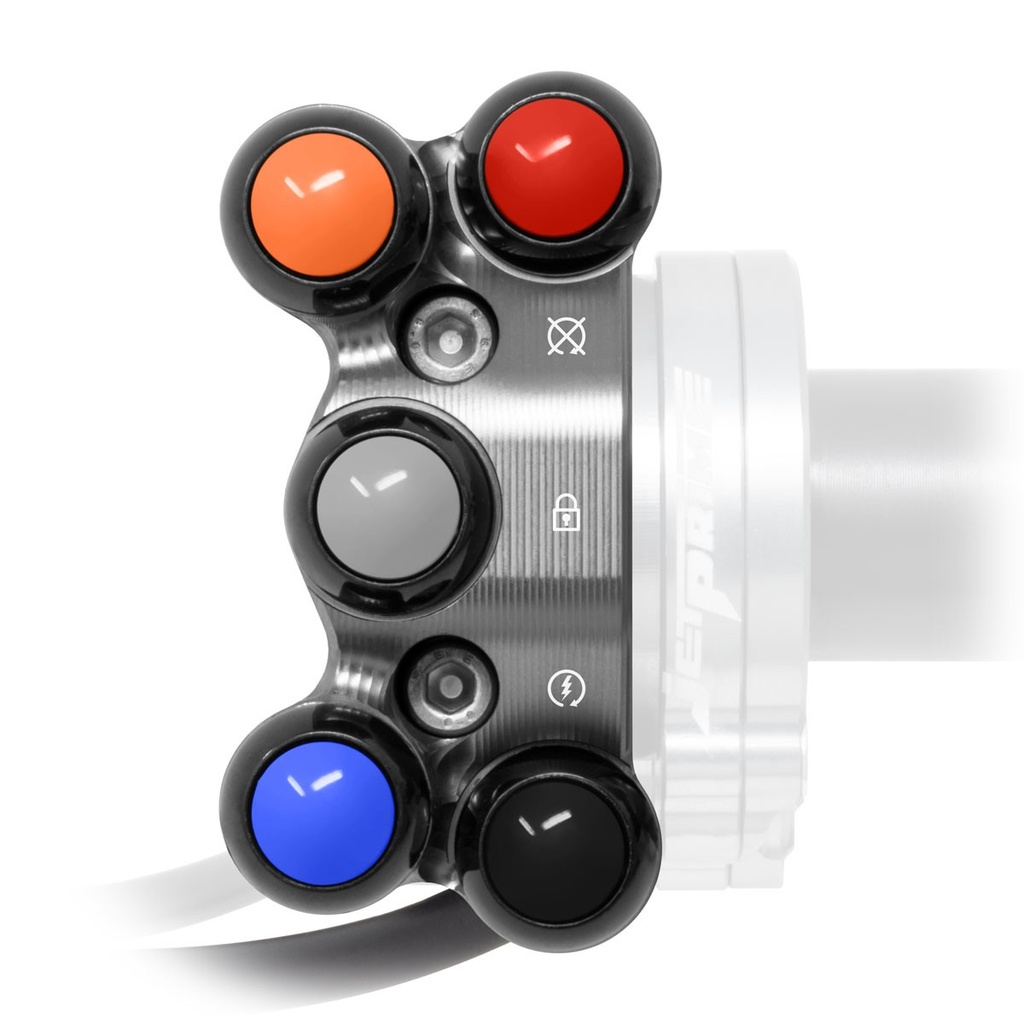 [JPPDQTR002T-001] Jetprime RHS Handlebar Switch for Quick Throttle for Triumph Speed Triple 1200